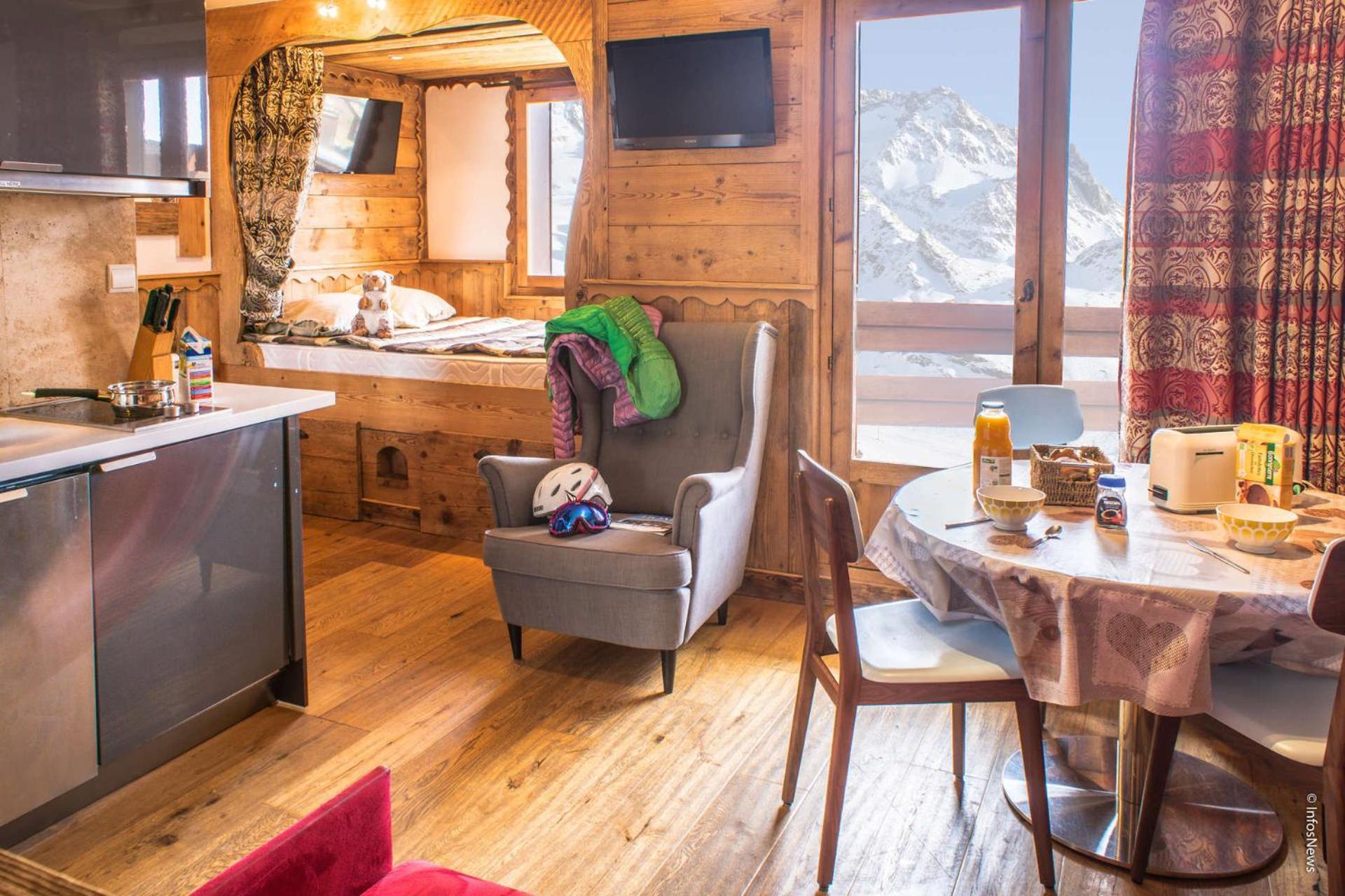 Reine Blanche Appartements Vti Val Thorens Bagian luar foto